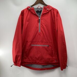 Lauren James Red Windbreaker Jacket